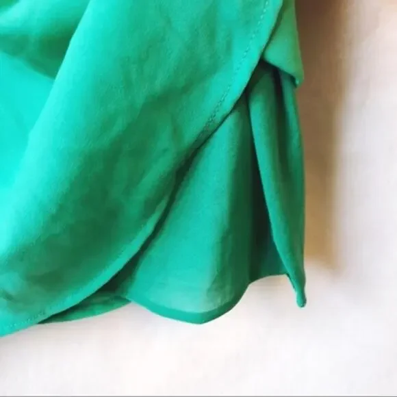 Glamour Green Backless Skater Dress - Picture 4 of 8